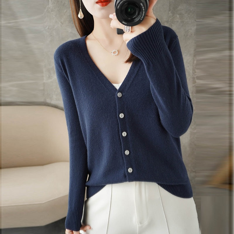 Cardigan pour femmes avec décolleté en V | Décontracté