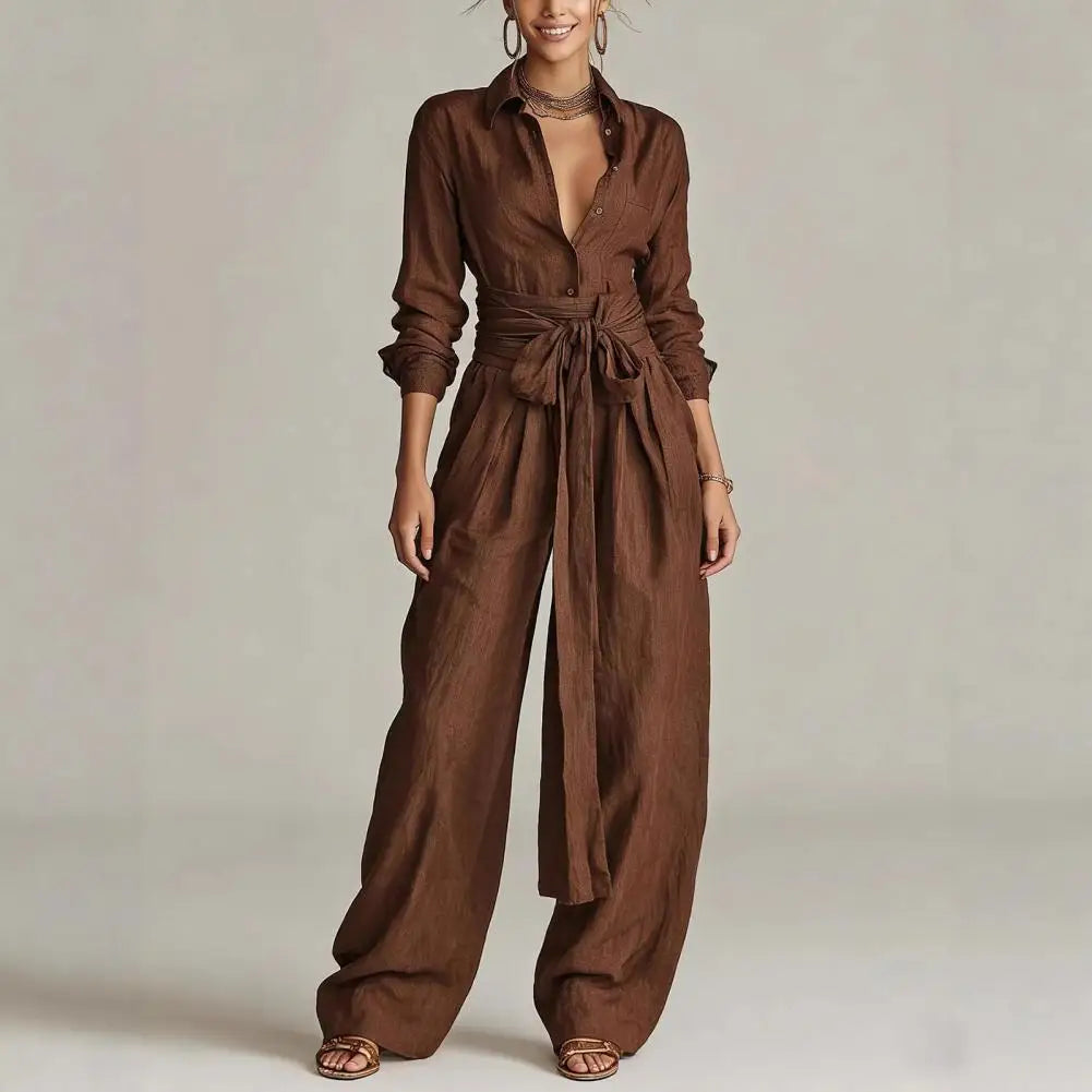 Octavia | Ensemble coordonné pour femmes avec blouse en chemise