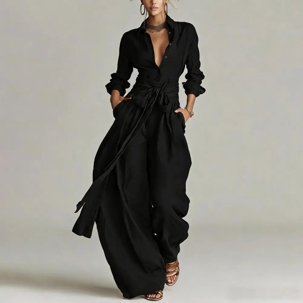 Octavia | Ensemble coordonné pour femmes avec blouse à col