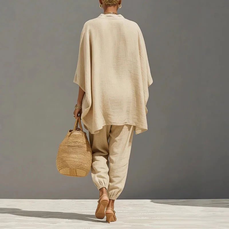 Octavia | Tunique Oversize Femme Ensemble Deux Pièces