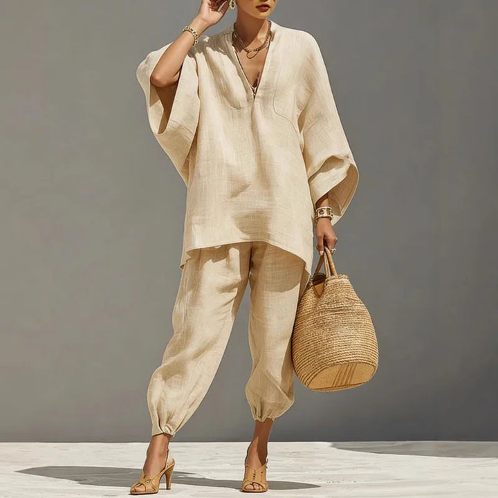 Octavia | Tunique Oversize Femme Ensemble Deux Pièces