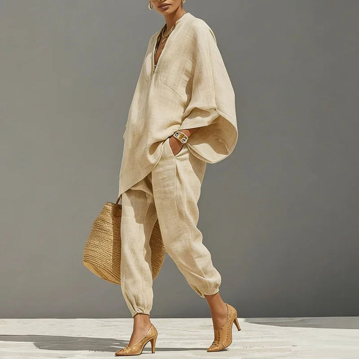 Octavia | Tunique Oversize Femme Ensemble Deux Pièces