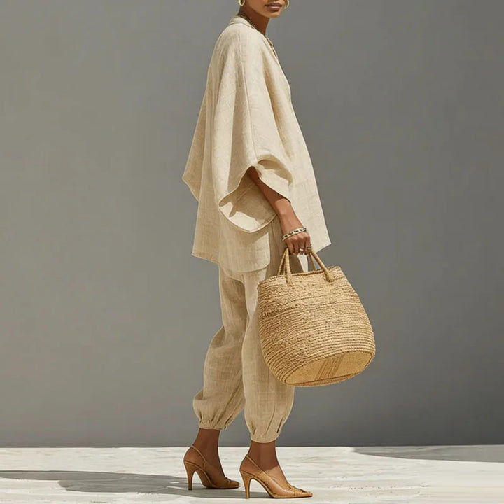 Octavia | Tunique Oversize Femme Ensemble Deux Pièces