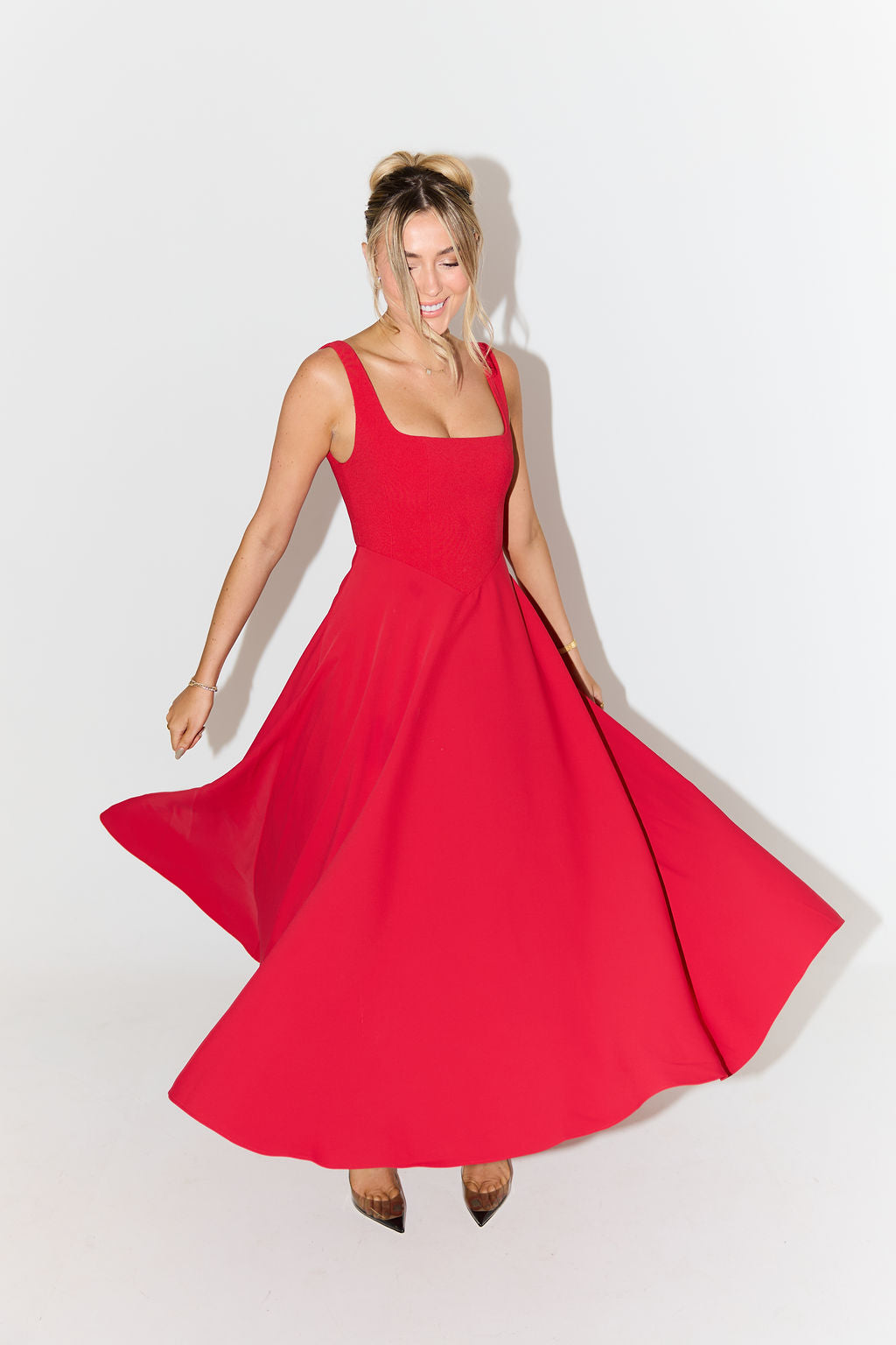 Amelia | Robe midi intemporelle et fluide