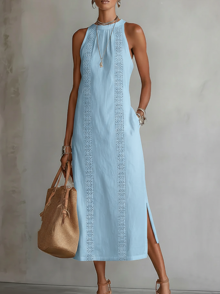 Liana | Robe midi d'été fluide