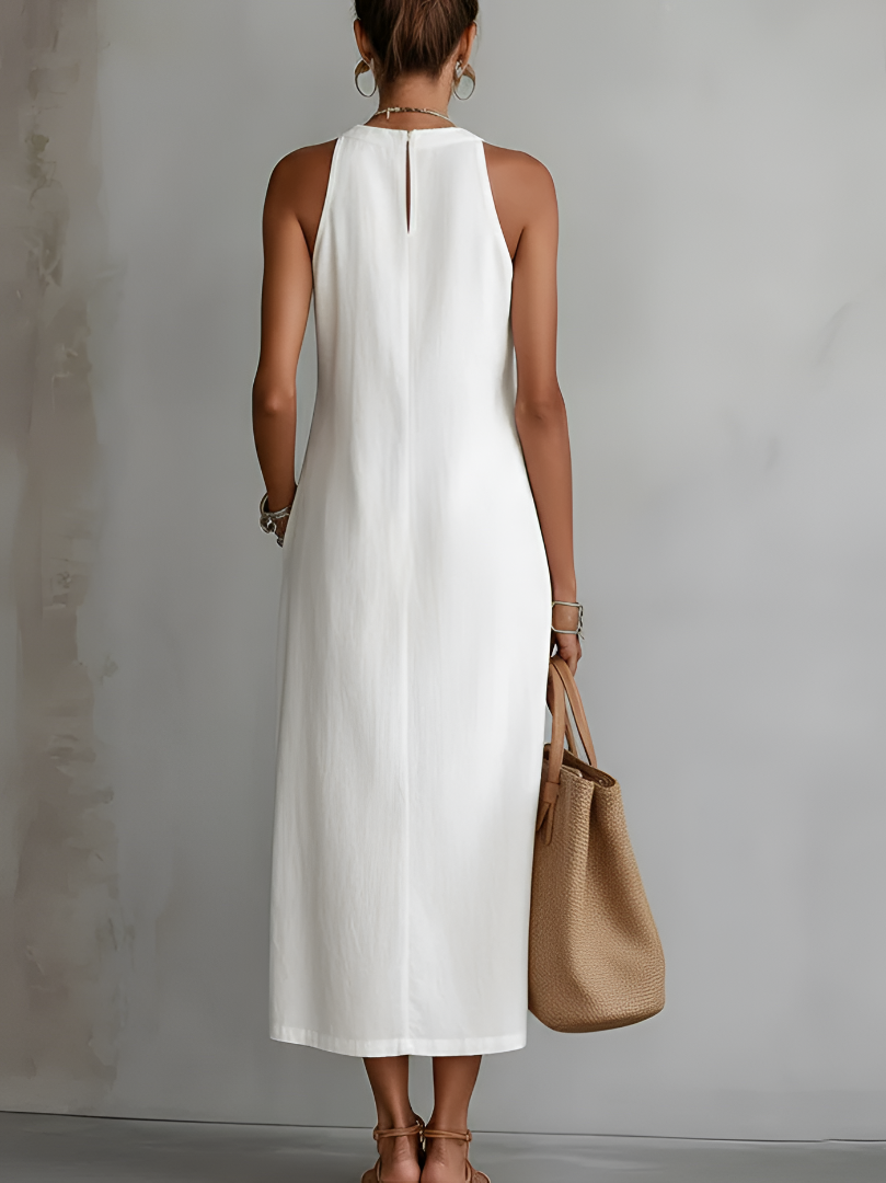 Liana | Robe midi d'été fluide