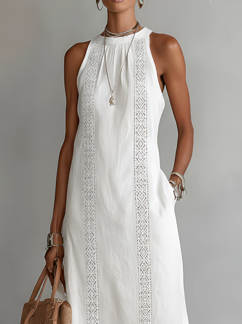 Liana | Robe midi d'été fluide