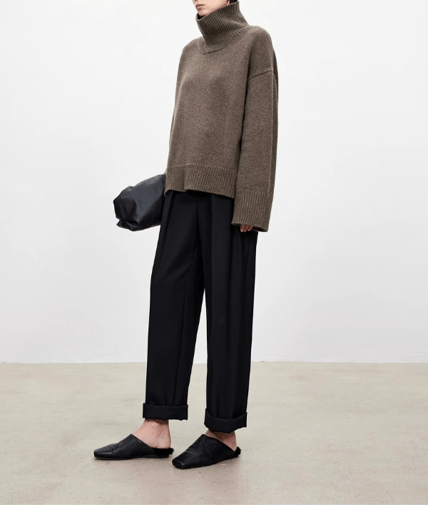 Lea | Pull élégant pour femmes avec col roulé