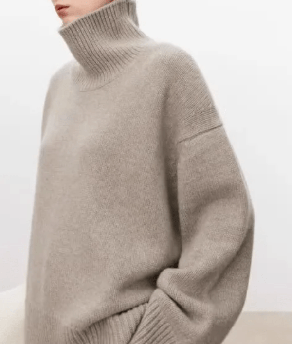 Lea | Pull élégant pour femmes avec col roulé