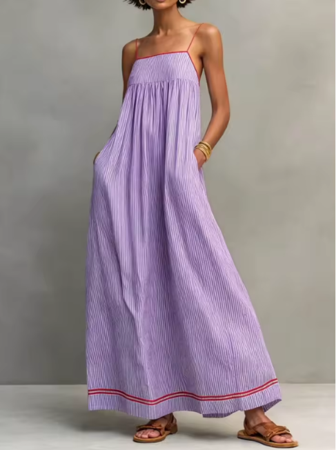 Janne | Robe Maxi d'Été