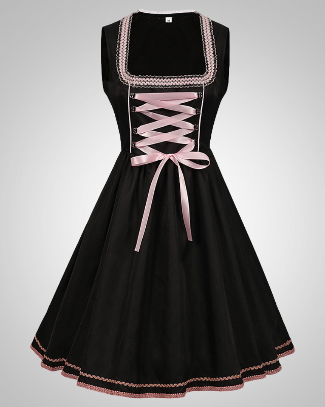 Paula | Robe Dirndl Traditionnelle Brodée pour Femmes