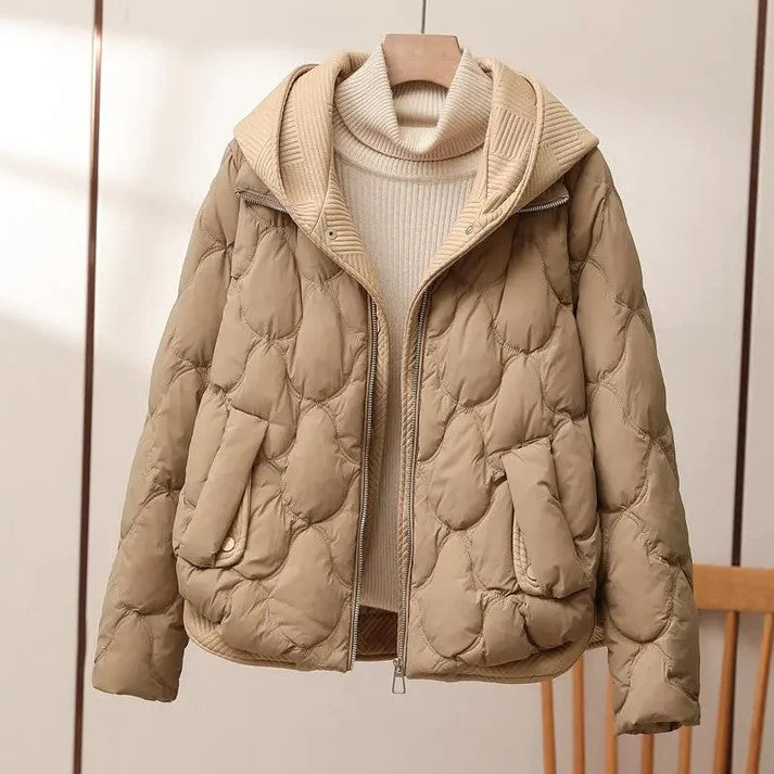Veste matelassée confortable, élégante et chaude pour femmes