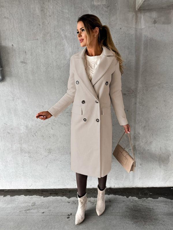 ELLA - Manteau Femme – Manteau Chic Urbain Élégant pour le Bureau et les Loisirs