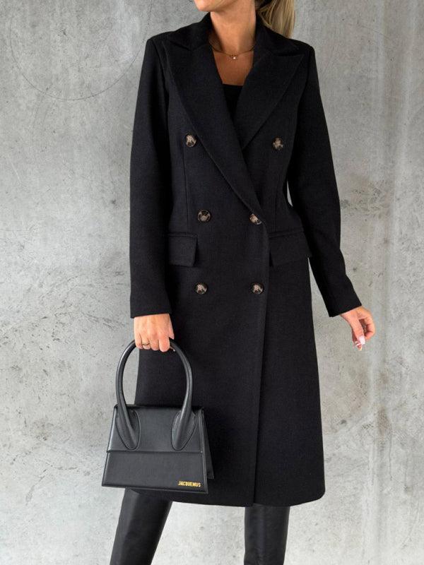 ELLA - Manteau Femme – Manteau Chic Urbain Élégant pour le Bureau et les Loisirs