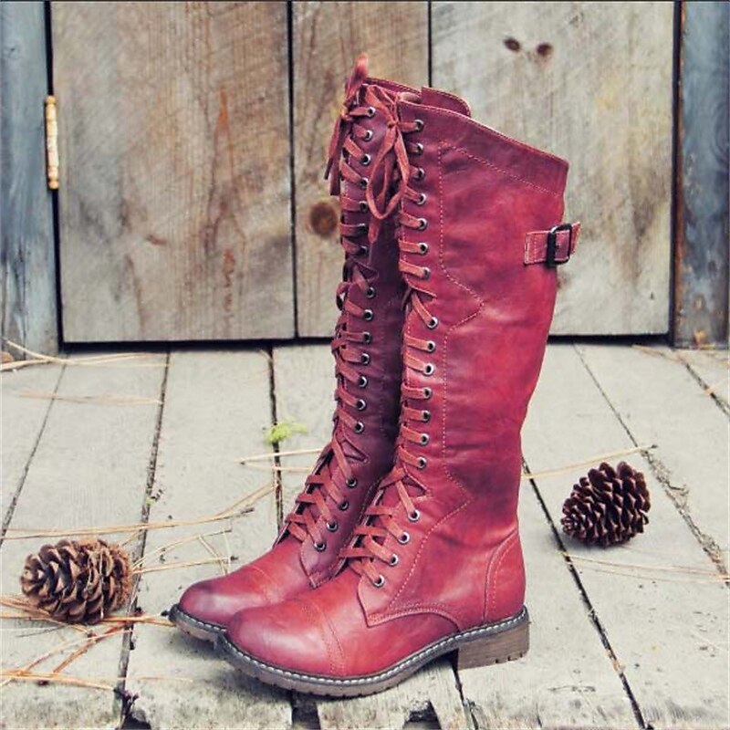 Sarah | Bottes à lacets classiques pour femmes