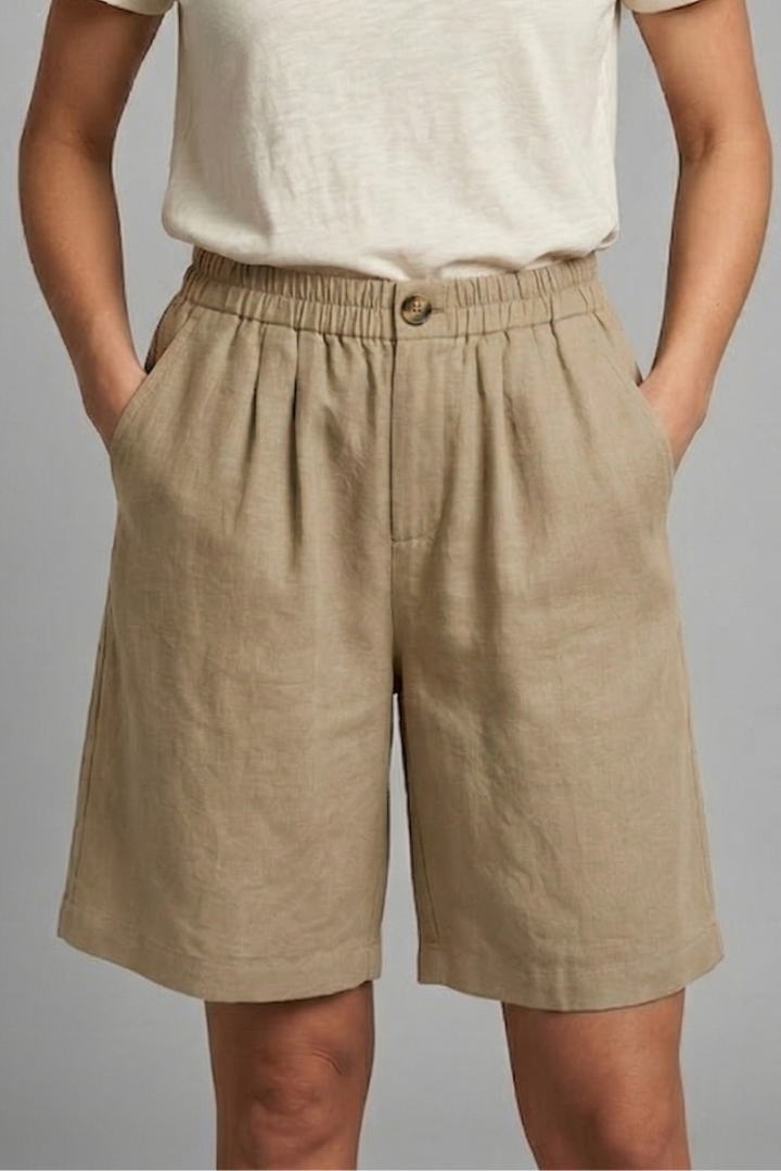Rania | Shorts Bermuda pour femmes avec cordon de serrage