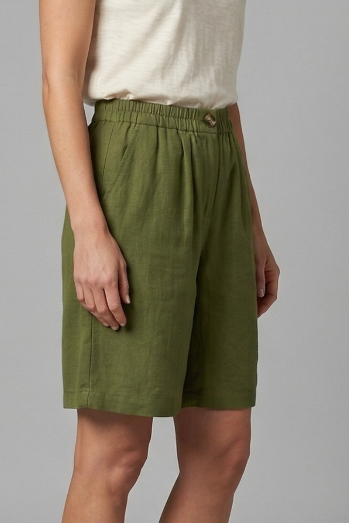 Rania | Shorts Bermuda pour femmes avec cordon de serrage