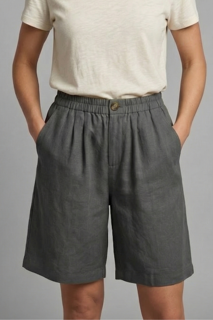 Rania | Shorts Bermuda pour femmes avec cordon de serrage