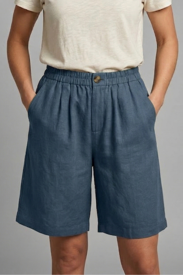 Rania | Shorts Bermuda pour femmes avec cordon de serrage
