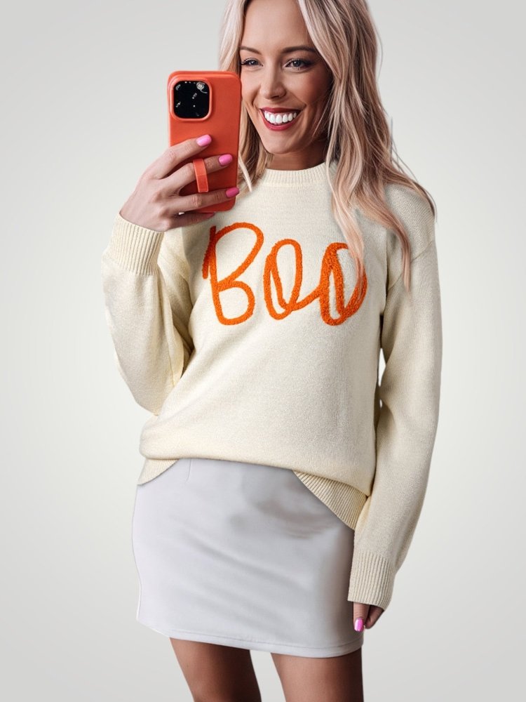 Isabel | Pull en maille côtelée pour femmes avec coupe ample