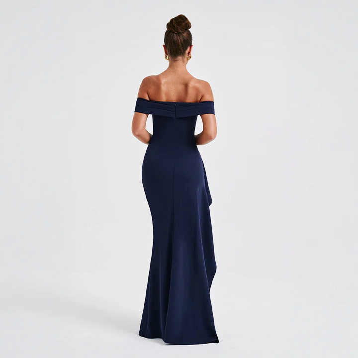 Agnes | Robe Maxi Femme Décolleté Épaules Nues Fente Latérale – Off-Shoulder Maxi Fente 2026