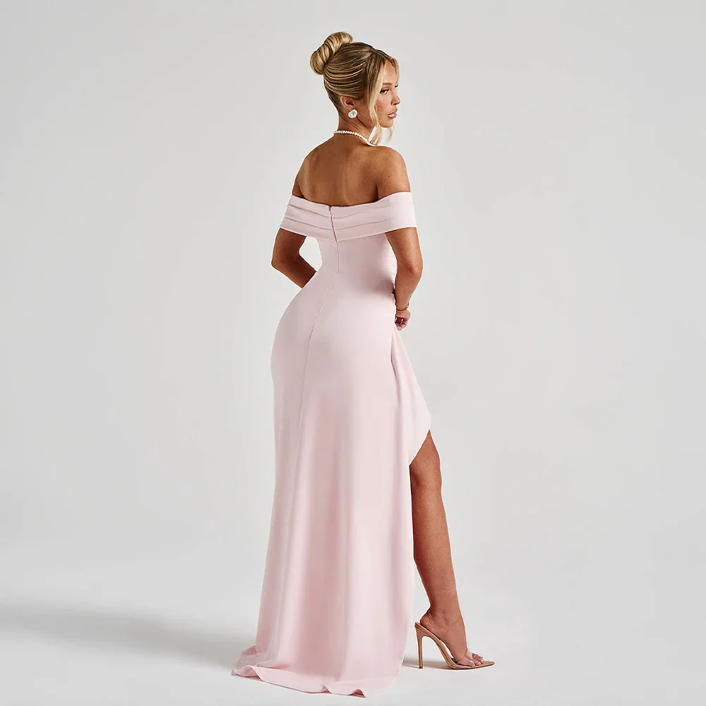 Agnes | Robe Maxi Femme Décolleté Épaules Nues Fente Latérale – Off-Shoulder Maxi Fente 2026