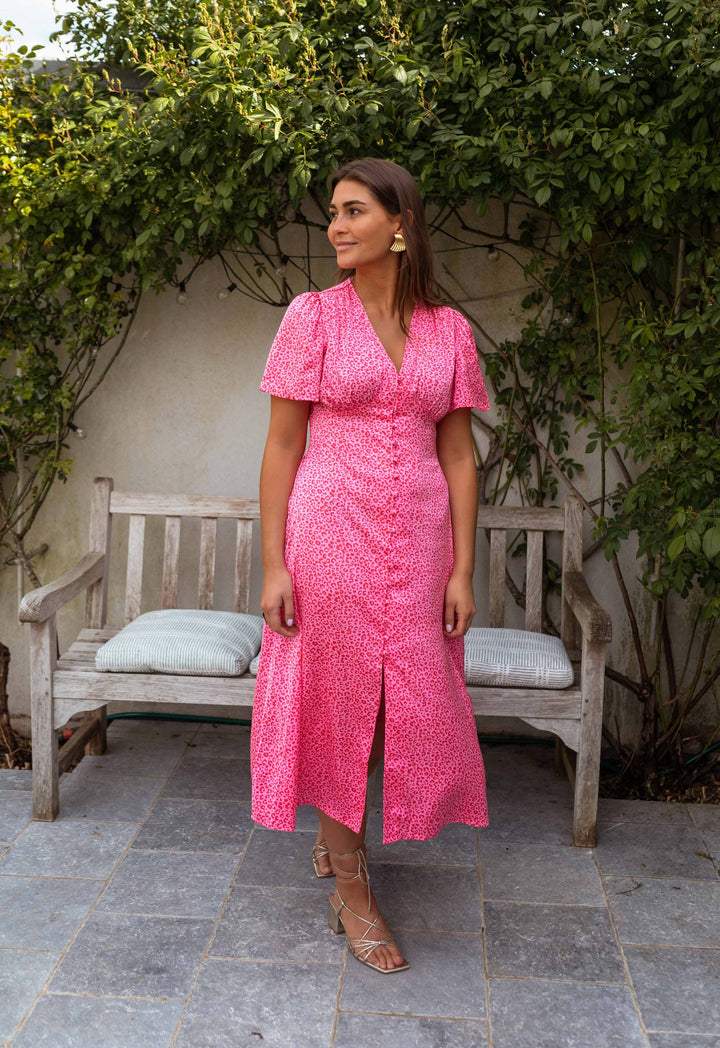 Rosanna™ | La Robe Midi Léopard