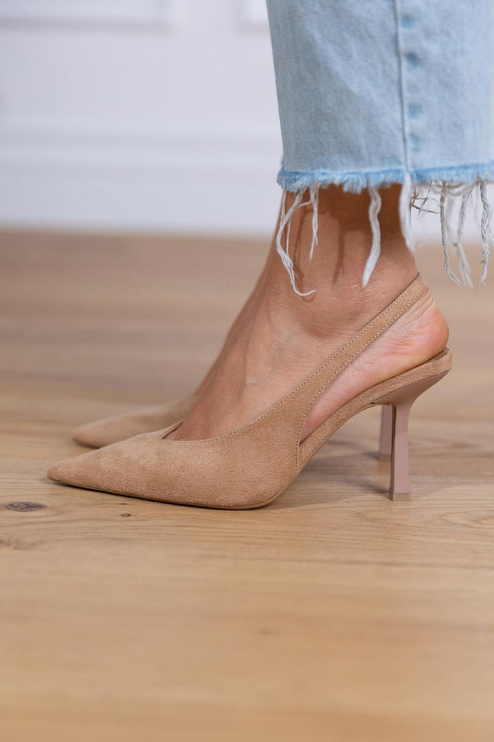 Rosemarie | Escarpins à talon ouvert pour femmes avec bout pointu