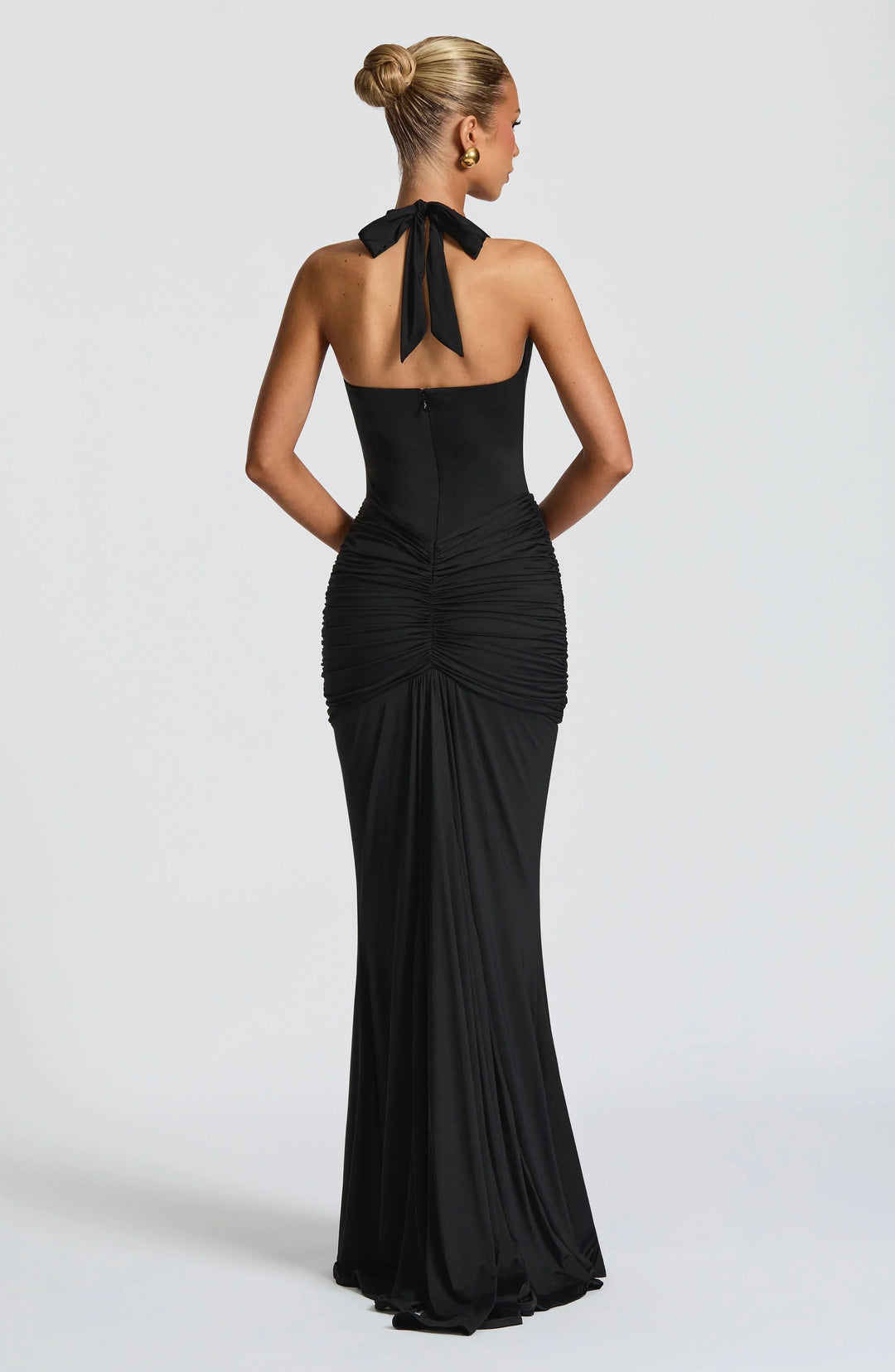 Graces - Robe maxi en jersey drapé
