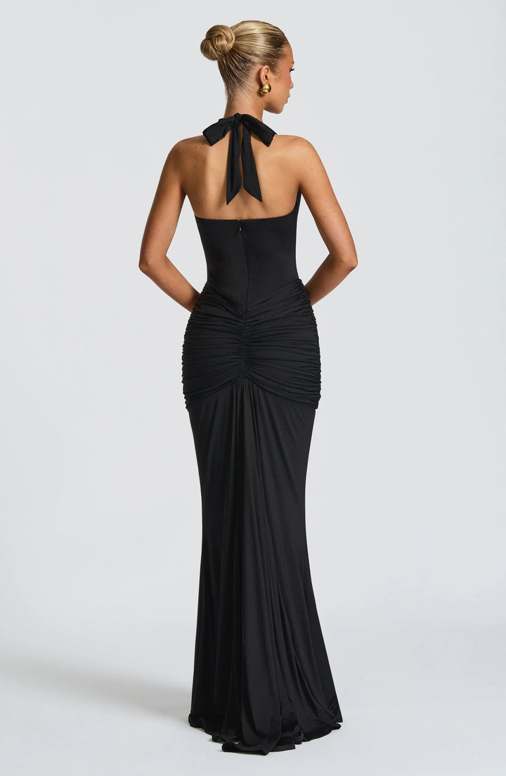 Graces - Robe maxi en jersey drapé