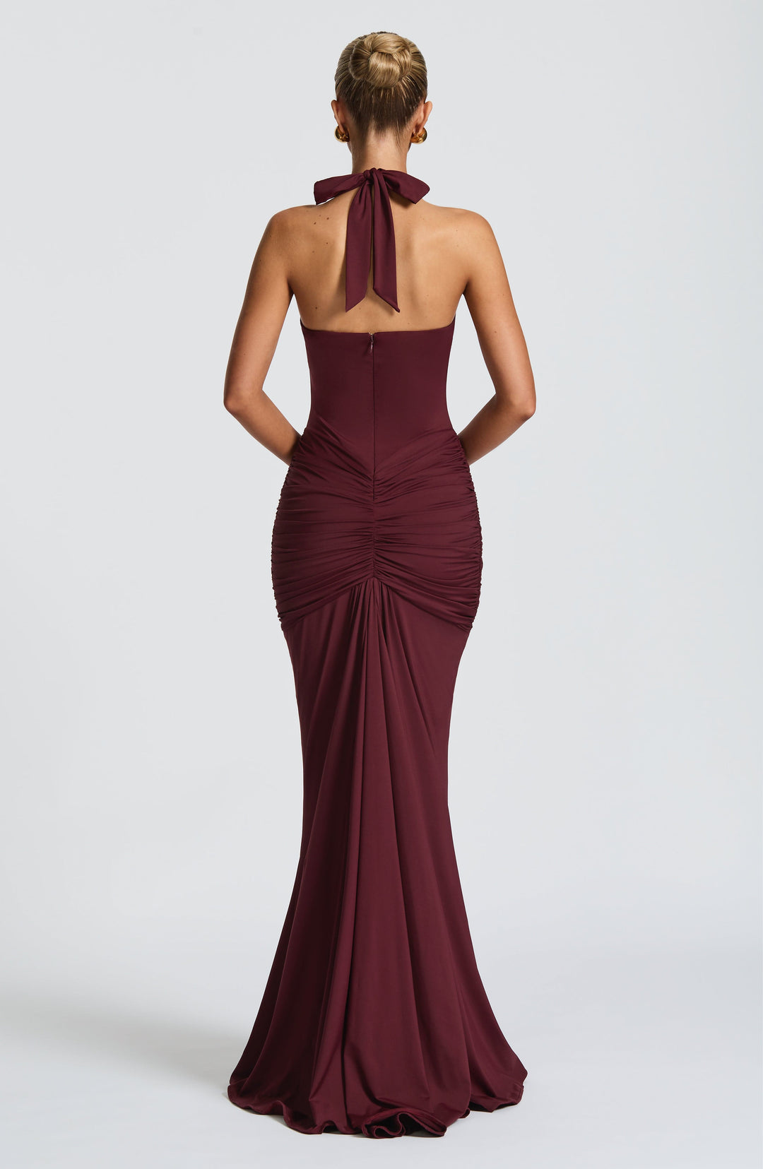 Graces - Robe maxi en jersey drapé