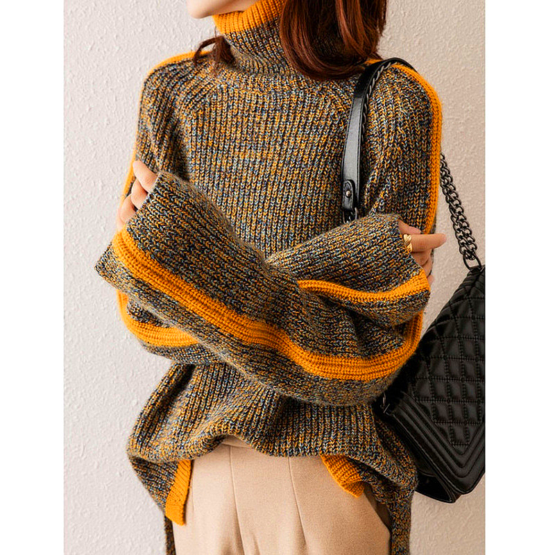 Pull à col roulé élégant pour femmes | Confortable