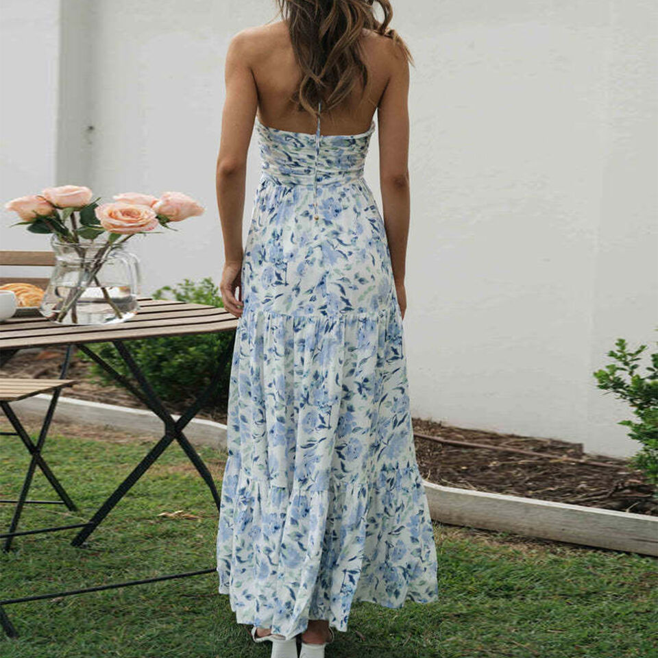 Cecille - Robe maxi à motif floral