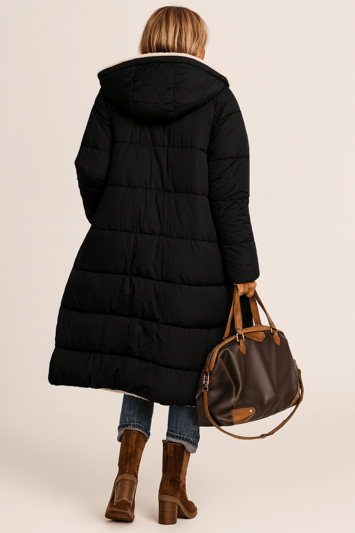 Sophie | Manteau femme doux, luxueux et réversible