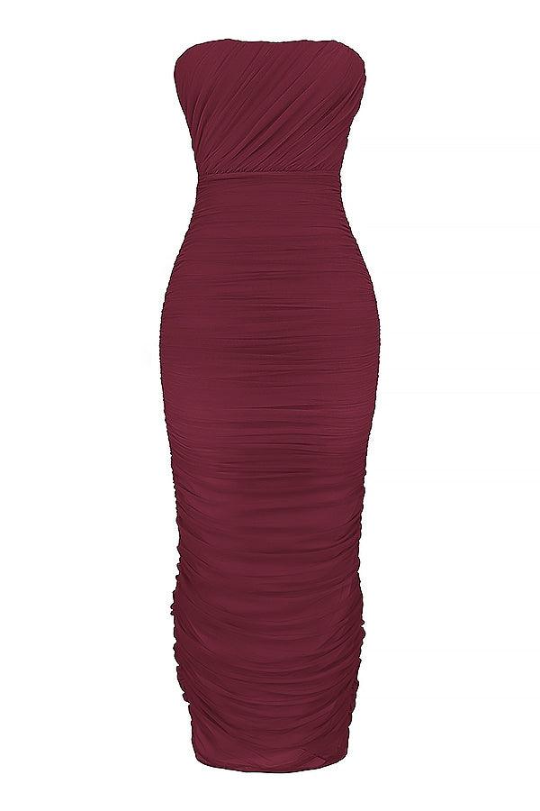 AMARIS - Robe Maxi en Mesh