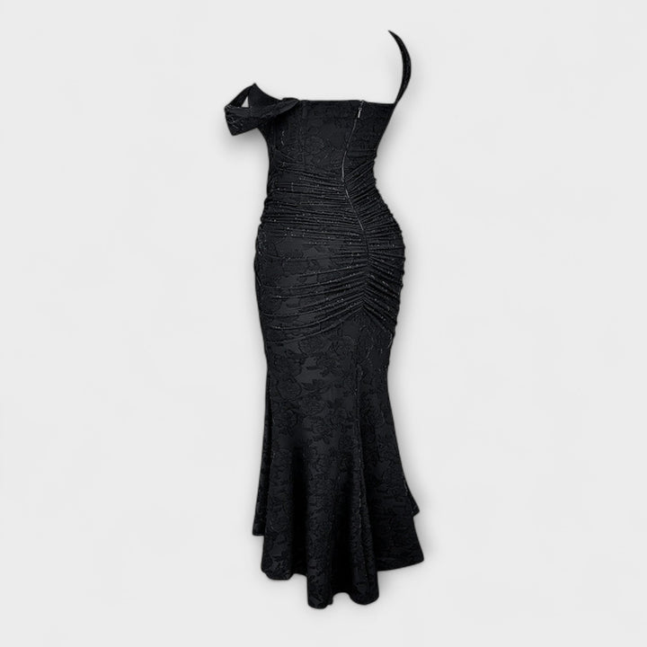 Renske - Robe maxi élégante avec corset artistique