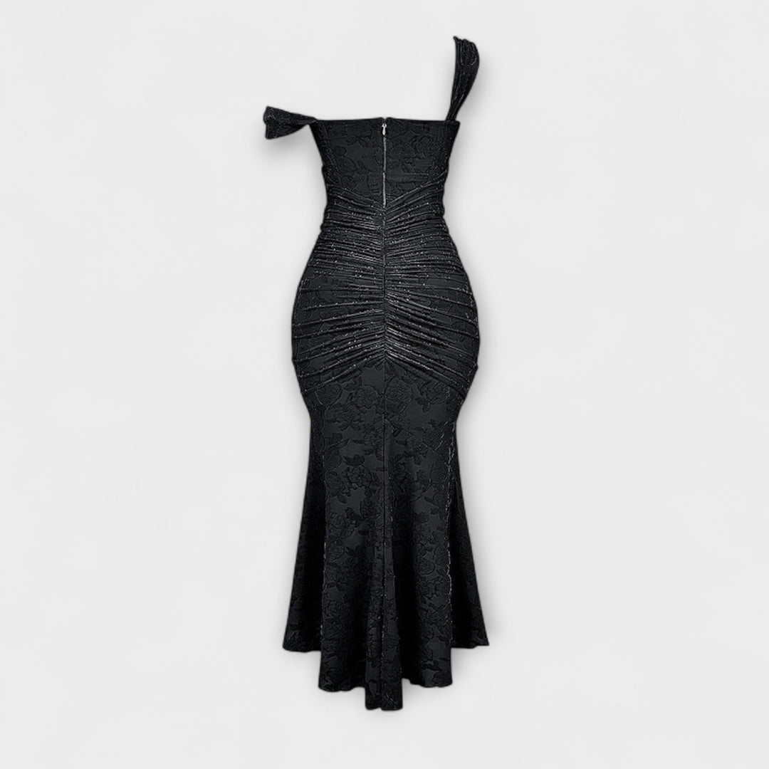 Renske - Robe maxi élégante avec corset artistique