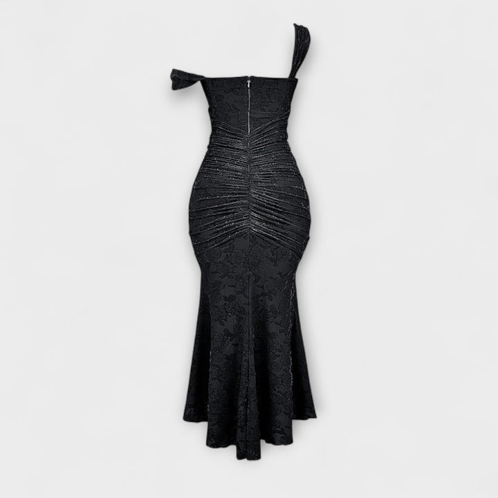 Renske - Robe maxi élégante avec corset artistique
