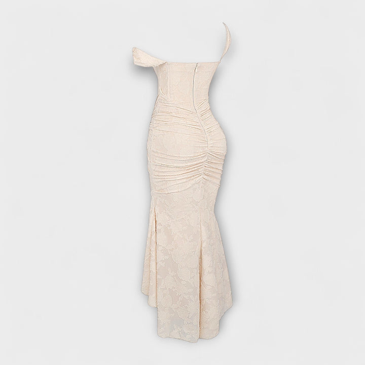 Renske - Robe maxi élégante avec corset artistique