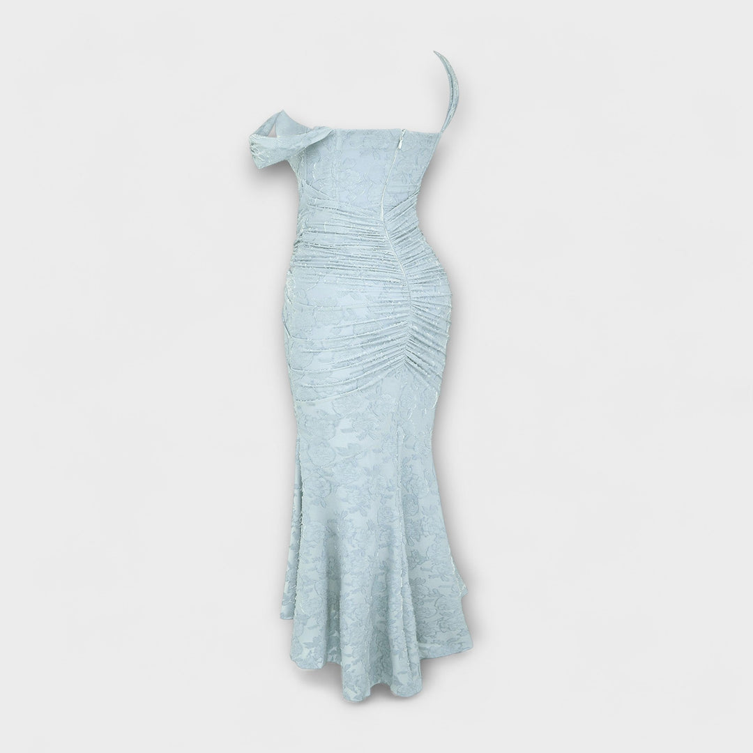 Renske - Robe maxi élégante avec corset artistique