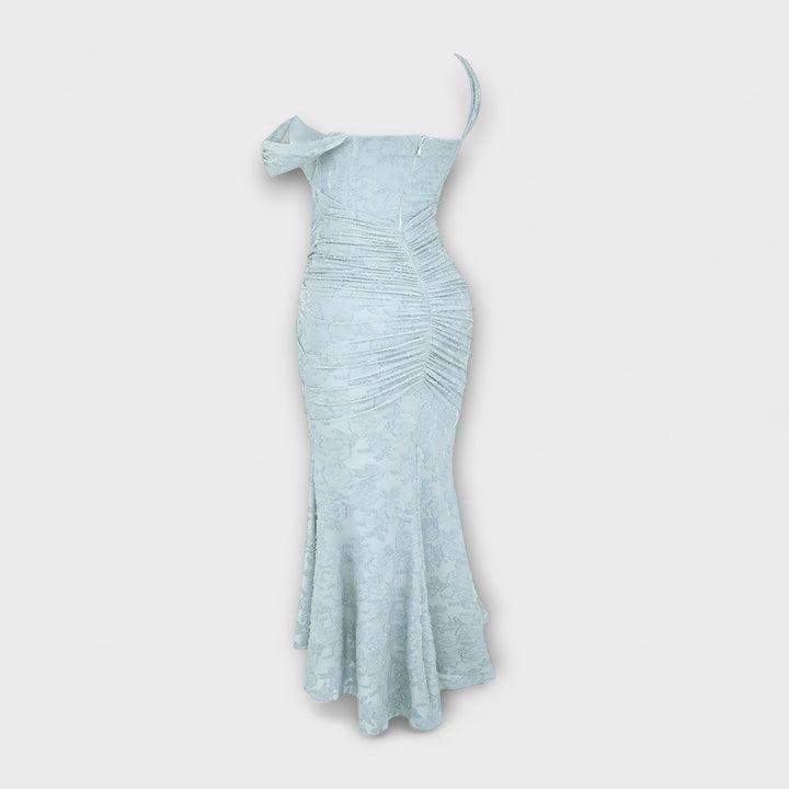 Renske - Robe maxi élégante avec corset artistique