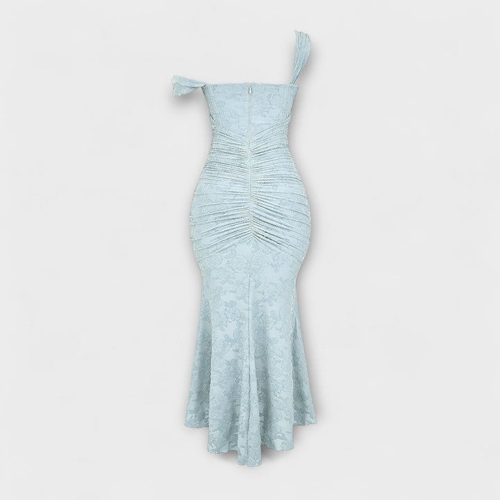 Renske - Robe maxi élégante avec corset artistique