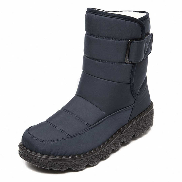 Bottes d'hiver imperméables luxueuses, confortables et tendance pour femmes