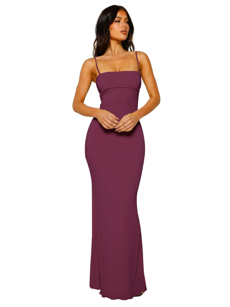 Robe d'été bodycon amincissante pour femmes | Maxi