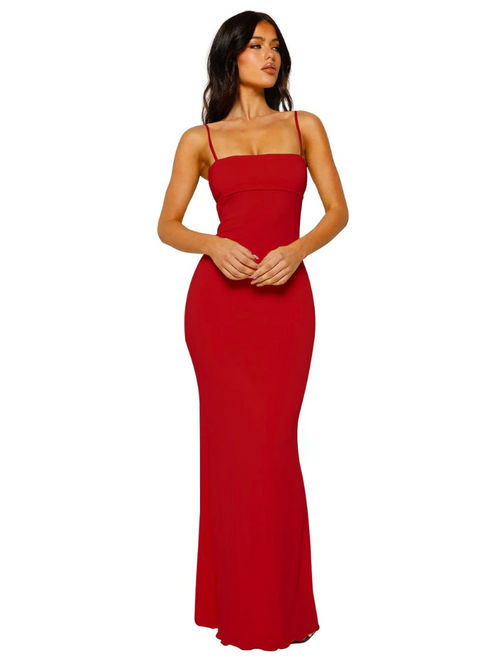 Robe d'été bodycon amincissante pour femmes | Maxi