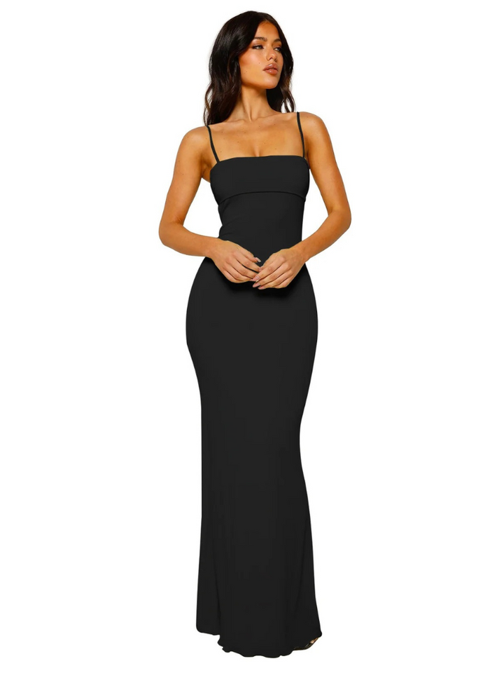 Robe d'été bodycon amincissante pour femmes | Maxi