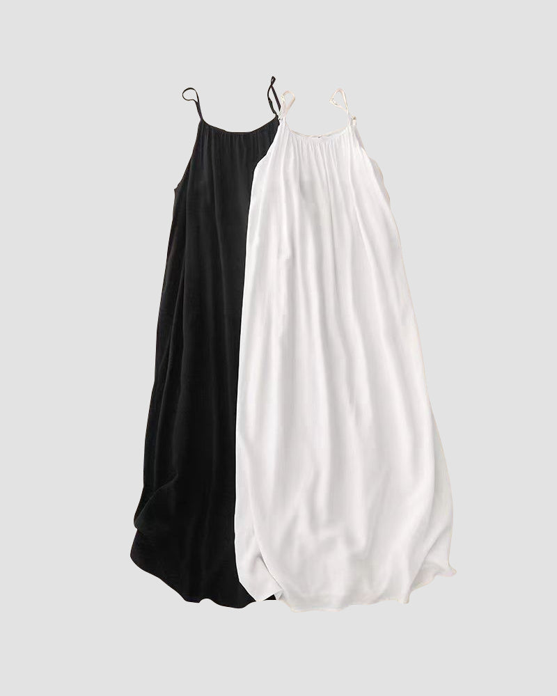 Sigrid | Robe Maxi à Bretelles pour Femmes