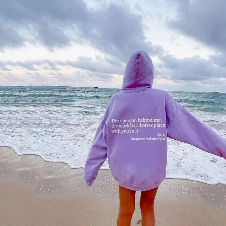 Silke | Hoodie Oversized Graphique pour Femmes