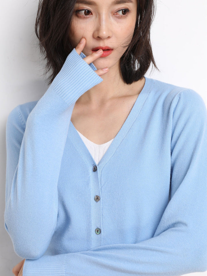 Cardigan pour femmes avec décolleté en V | Décontracté