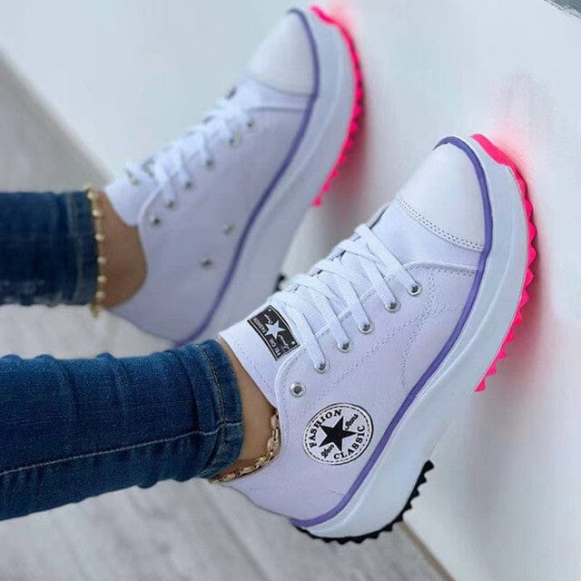 Sofia | Baskets à lacets tendance pour femmes